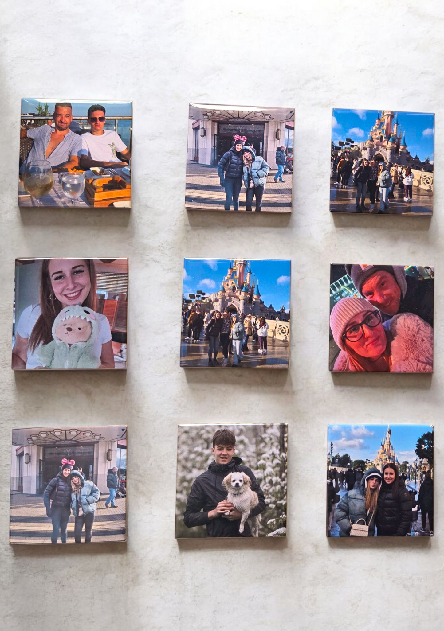 Custom fotomagneten (set van 9)