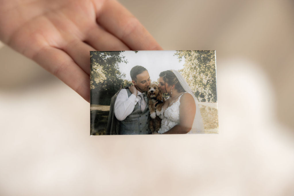 Custom foto magneten - Set van 4 (8 x 5 cm)